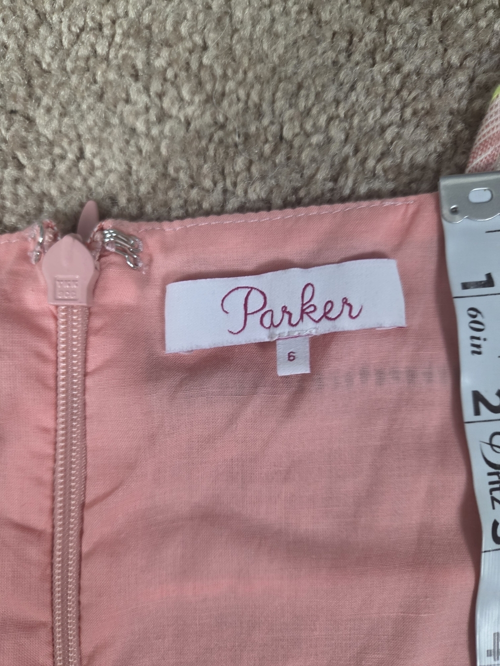 Pink Striped Ruffle Wrap Sundress - Picture 2 of 8